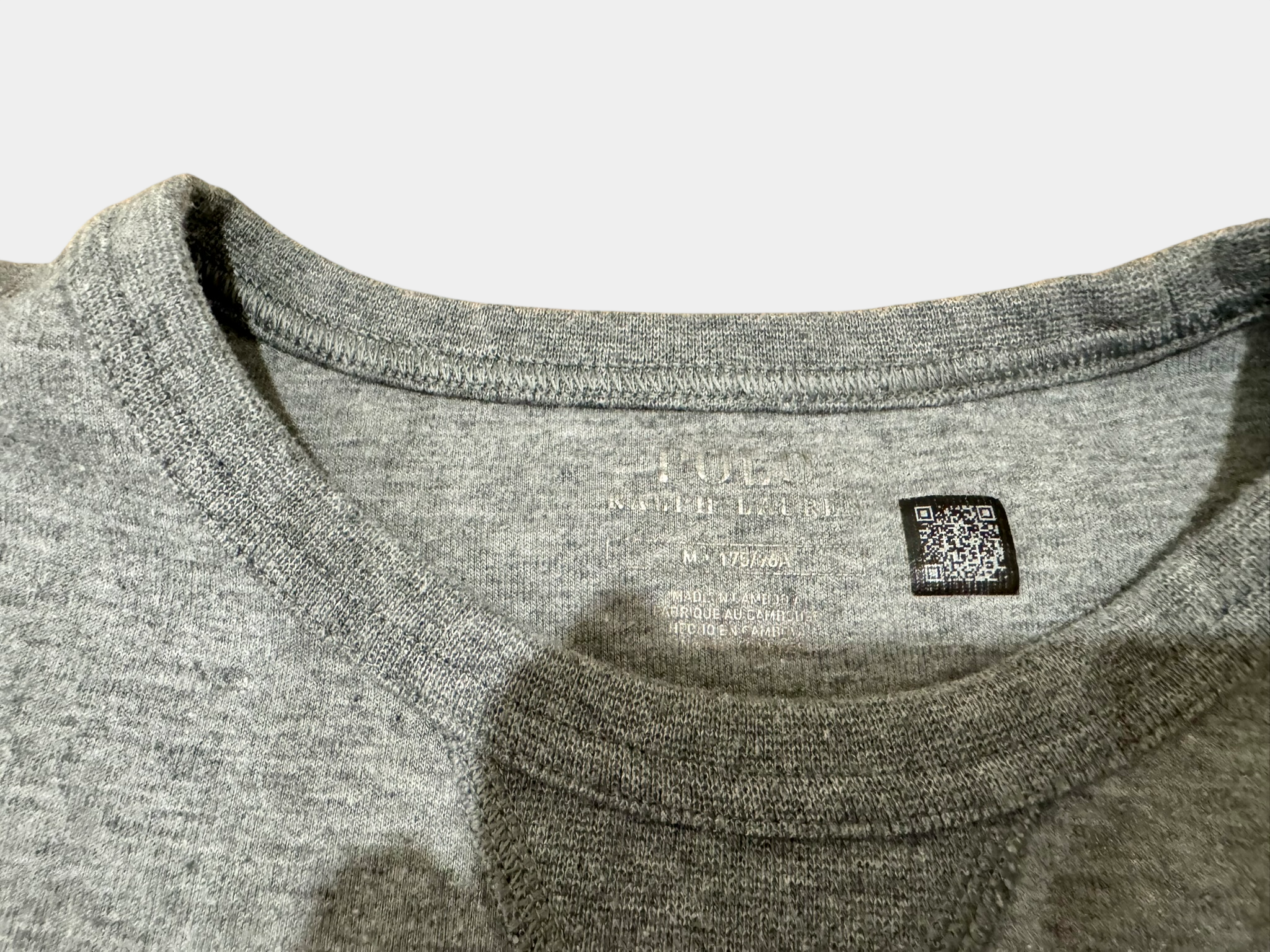 RALPH LAUREN Ralph Lauren Grey Sweatshirt Size M