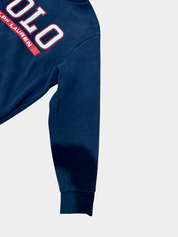 POLO RALPH LAUREN Polo Ralph Lauren navy blue hoodie Size M #preppy #loungewear No Drawstring. Size M