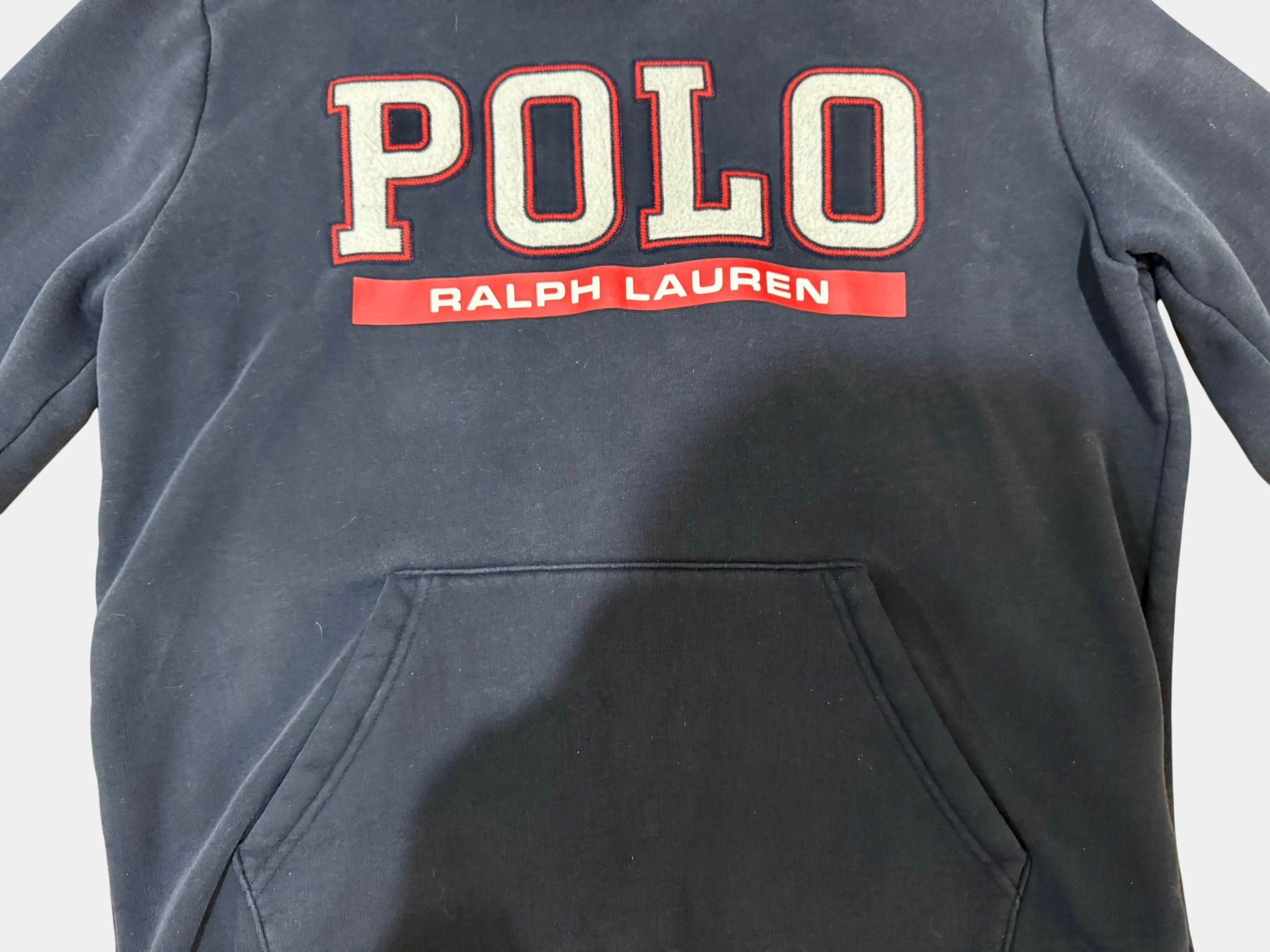 POLO RALPH LAUREN Polo Ralph Lauren navy blue hoodie Size M #preppy #loungewear No Drawstring. Size M