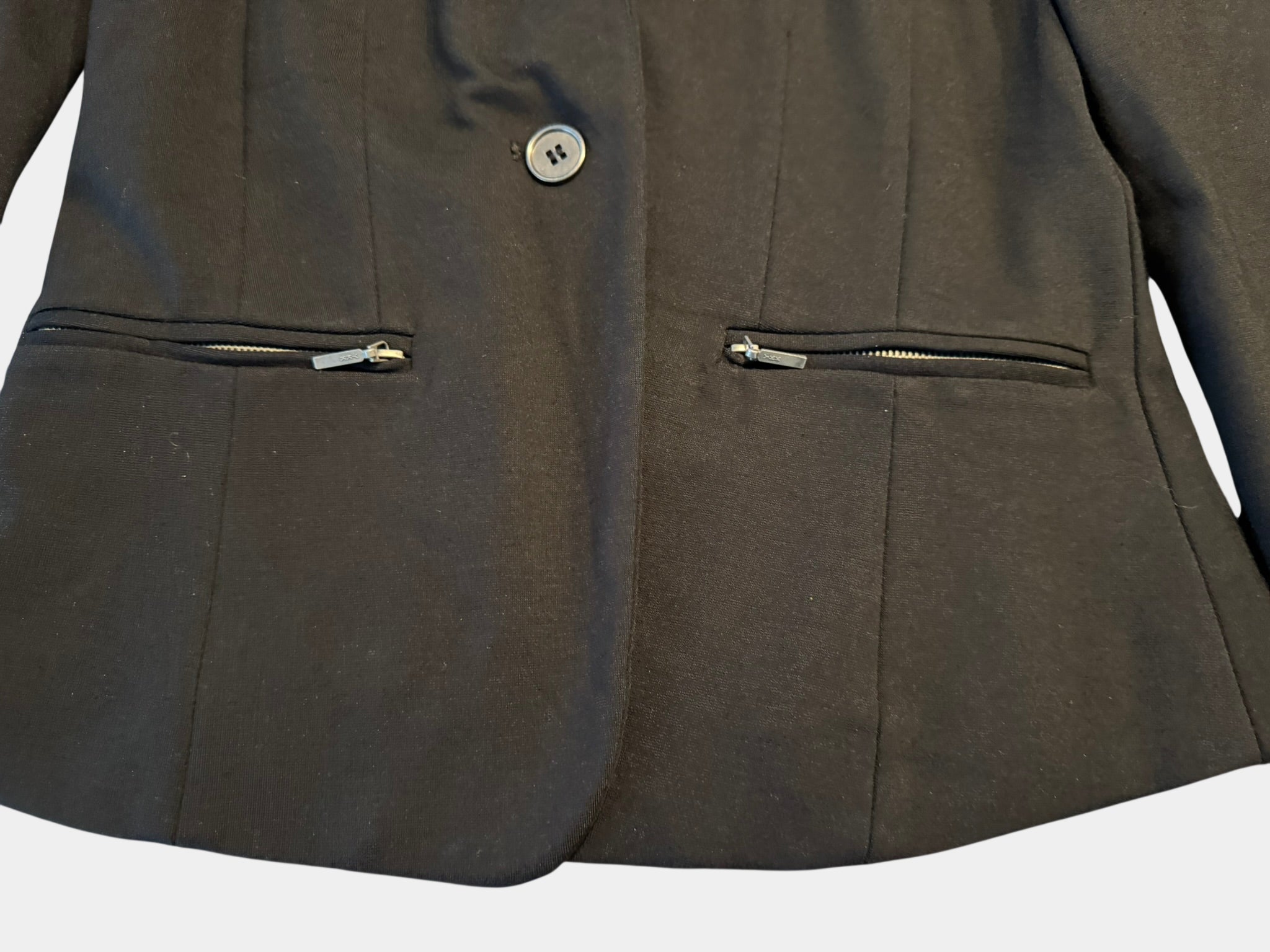 JAG Black Dress/Business Jacket Fully Lined Size 8