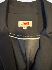 JAG Black Dress/Business Jacket Fully Lined Size 8