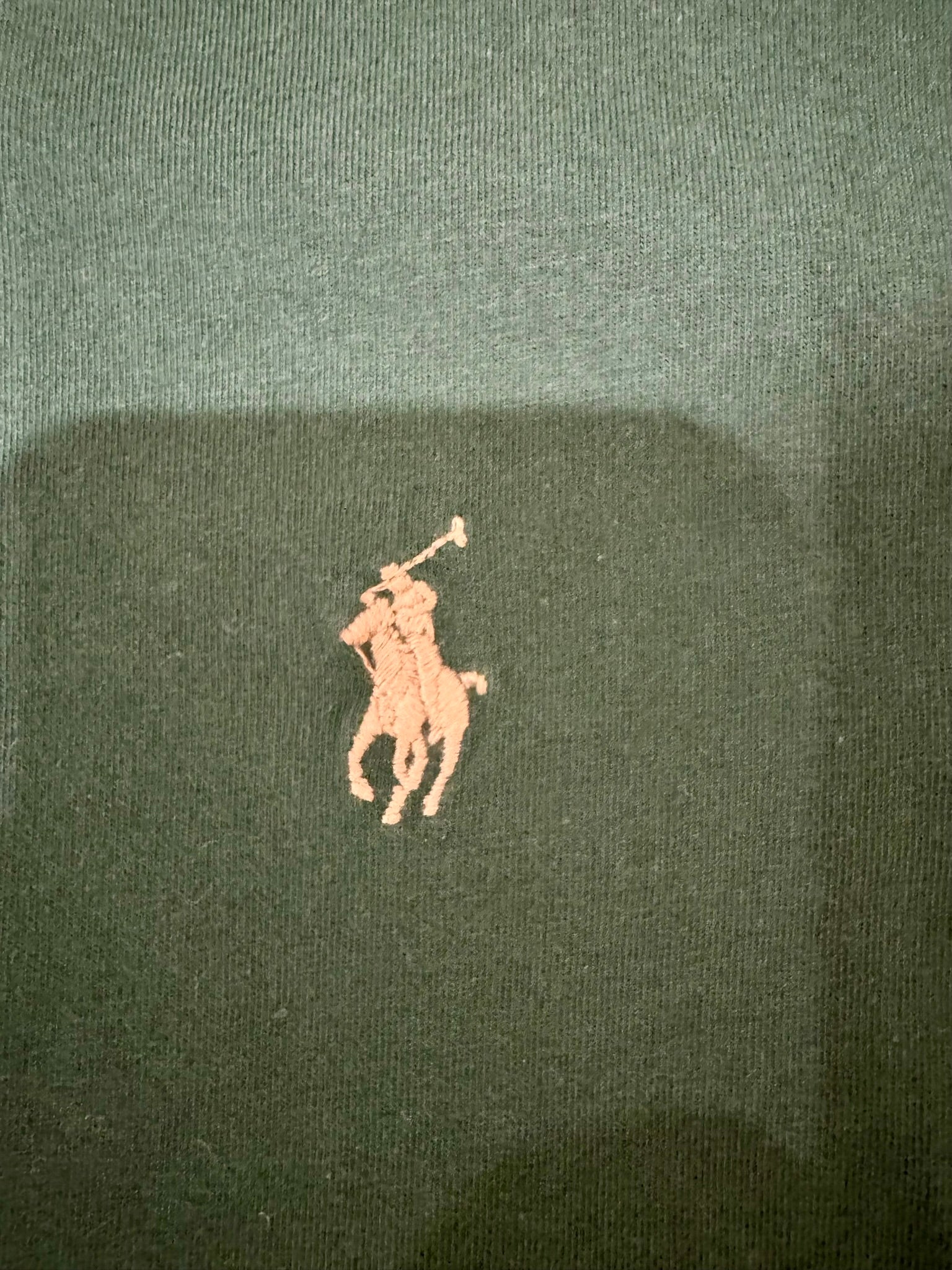 RALPH LAUREN Ralph Lauren green t-shirt Size L Slim fit/M reg Fit