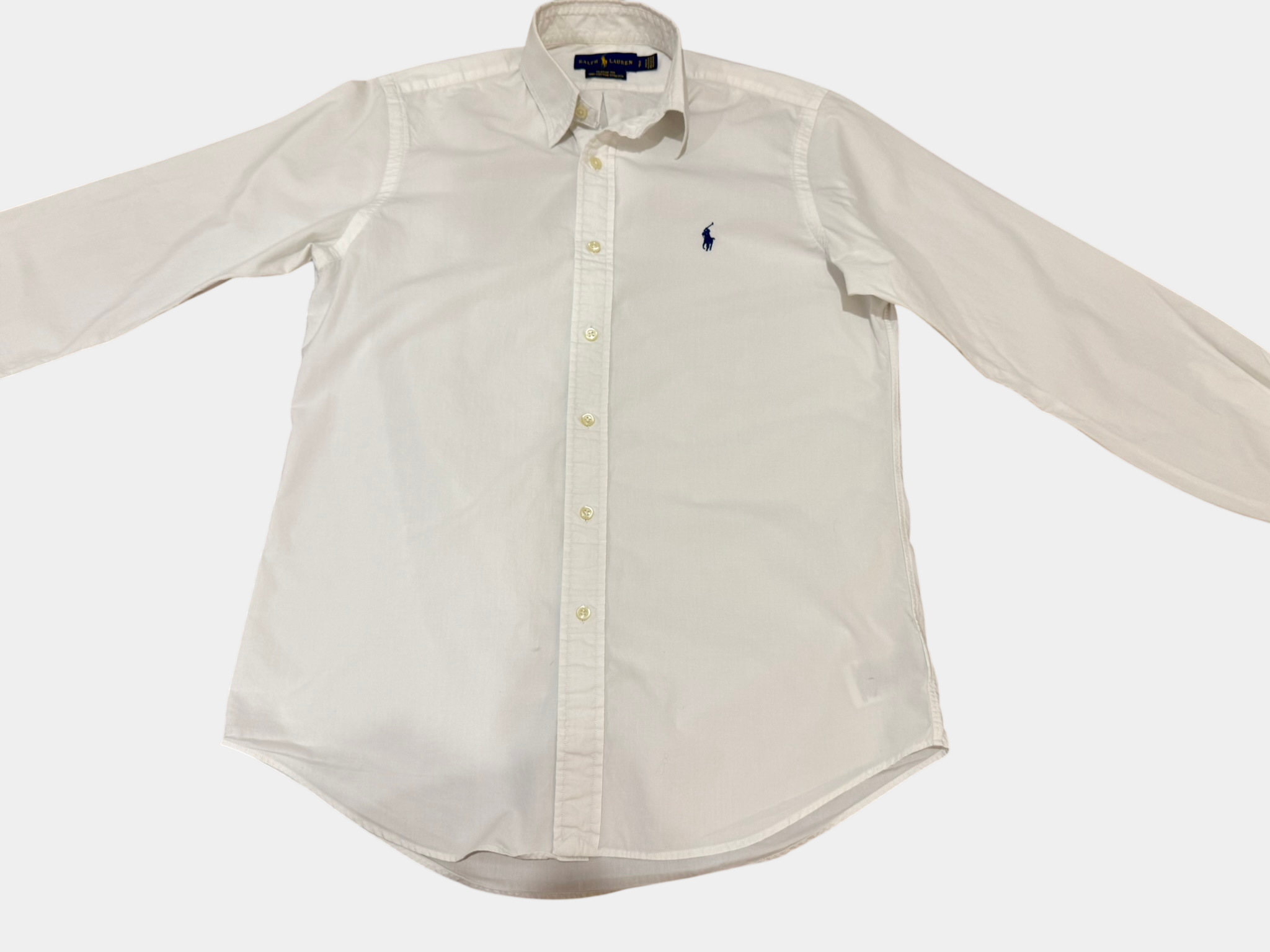 RALPH LAUREN Ralph Lauren white button up shirt Size S