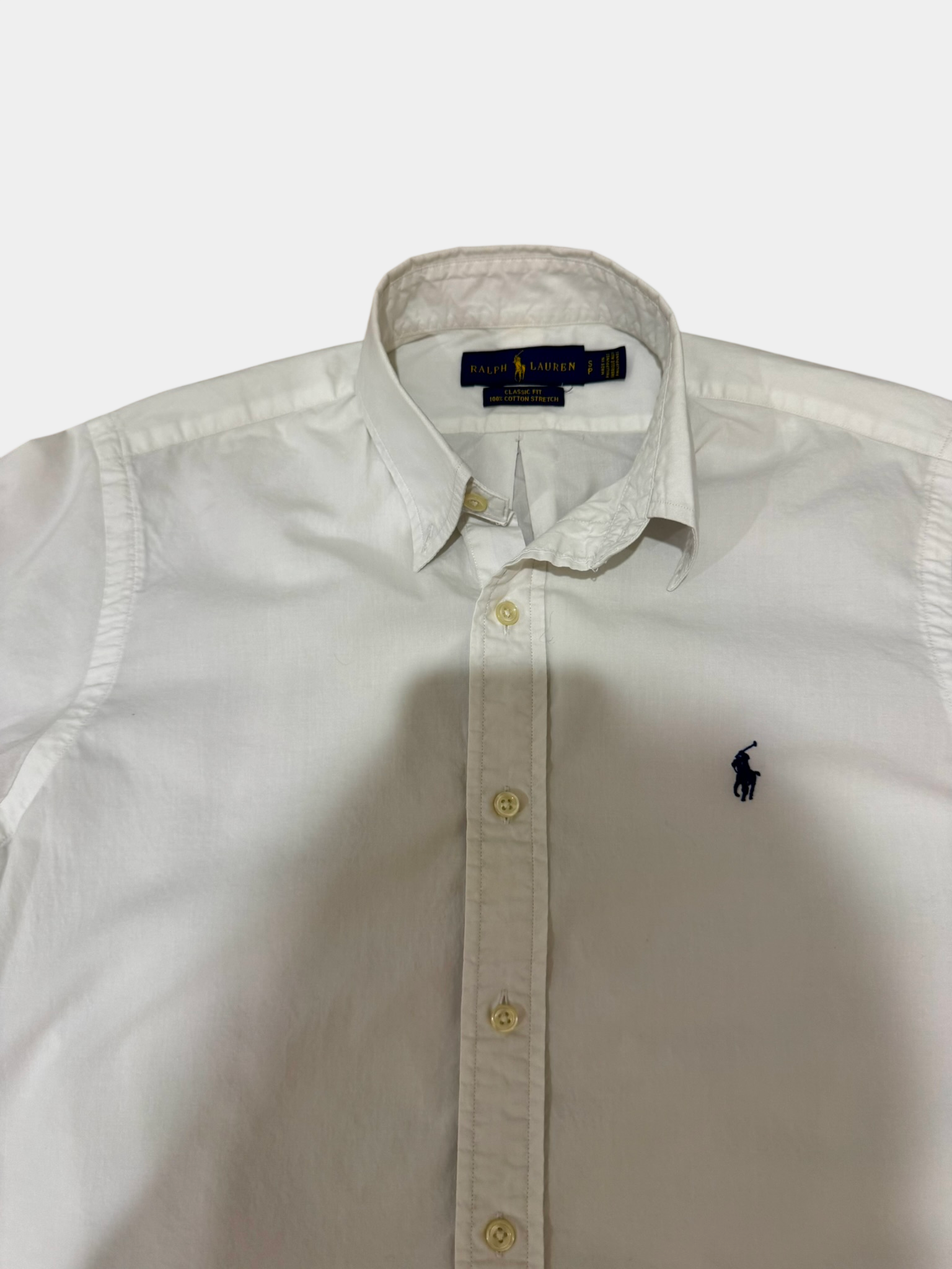 RALPH LAUREN Ralph Lauren white button up shirt Size S