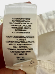 RALPH LAUREN Ralph Lauren white button up shirt Size S