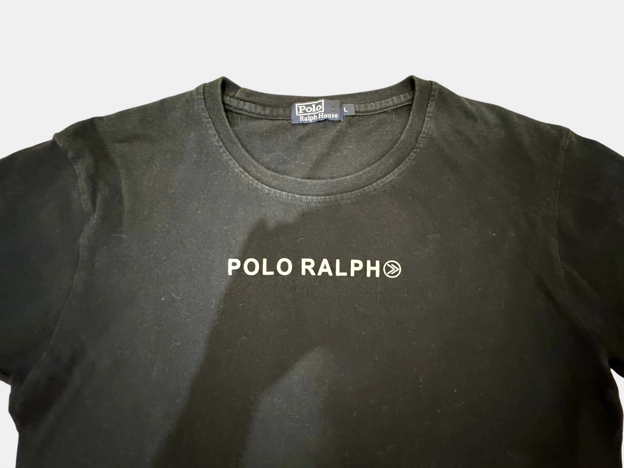 POLO RALPH LAUREN Vintage Black men's Polo Ralph Lauren t-shirt Size L