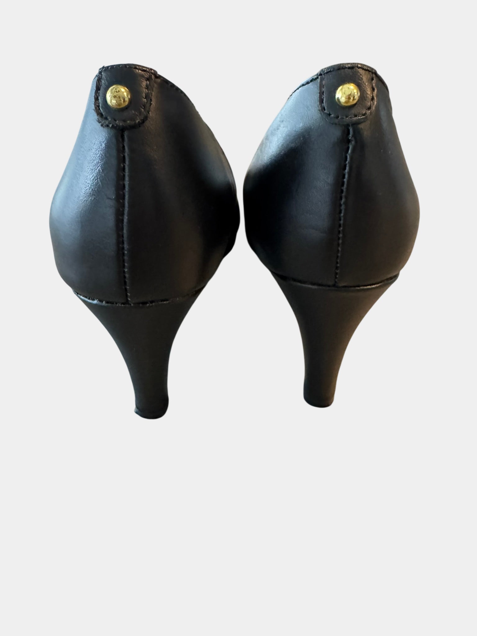 BASQUE Black Pumps Size 37.5 (6.5)