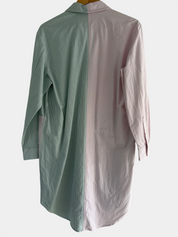 Tommy Jeans Colour-Block Shirt Dress — Size S
