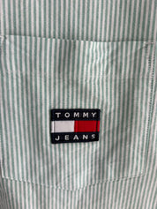 Tommy Jeans Colour-Block Shirt Dress — Size S