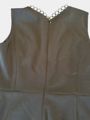 CALVIN KLEIN Black Midi-Dress Size XS