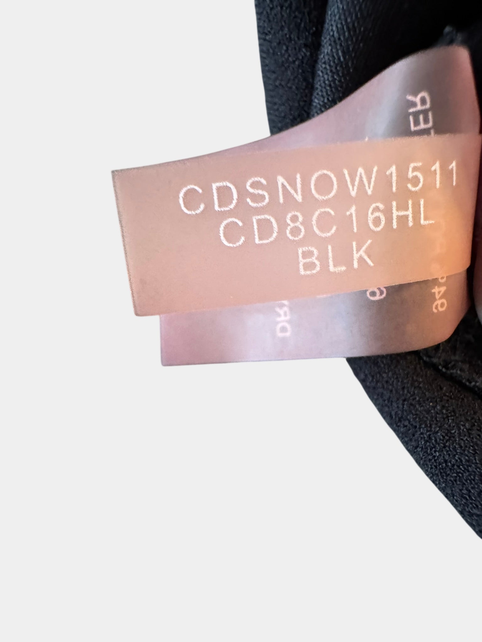CALVIN KLEIN Black Midi-Dress Size XS