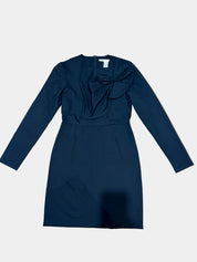 DIANNE VON FURSTENBERG Black Diane von Furstenberg dress with long sleeves Size 8