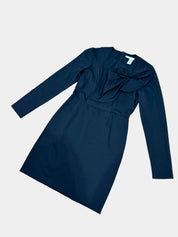 DIANNE VON FURSTENBERG Black Diane von Furstenberg dress with long sleeves Size 8