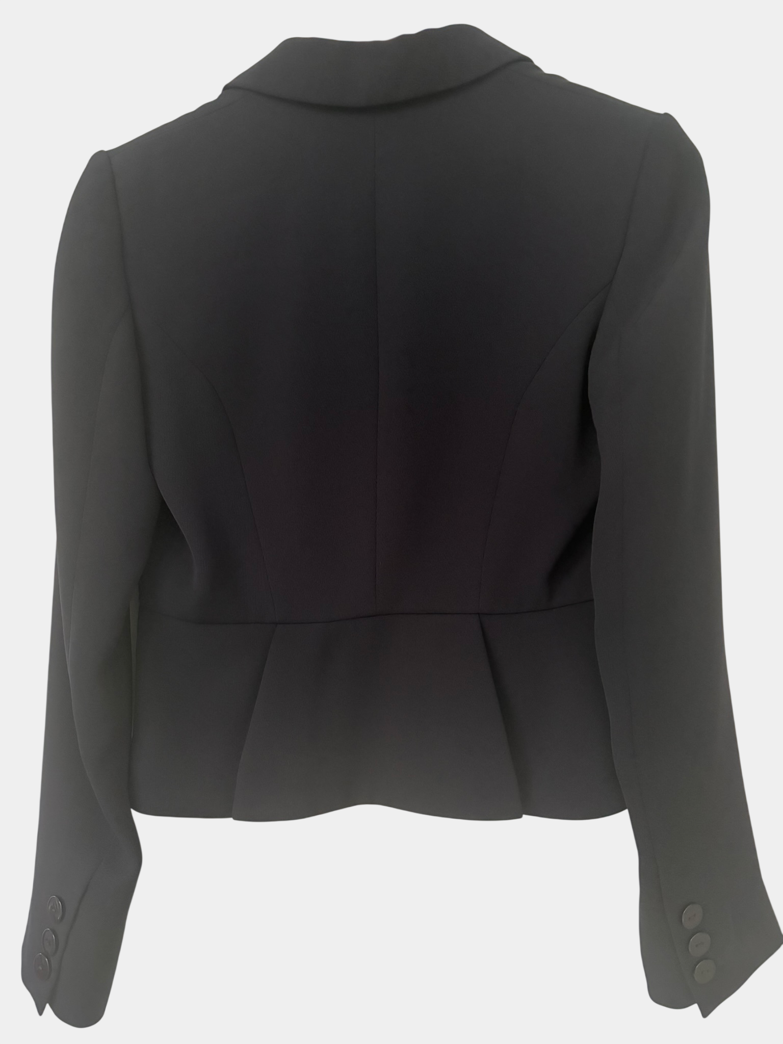 Hobbs Navy Blue Cropped Blazer — Size 10
