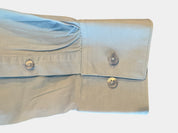 CALVIN KLEIN Baby Blue Long Sleeve Button-Up Slim Fit Shirt Size 40