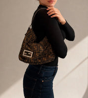 Vintage Fendi Cloth Baguette
