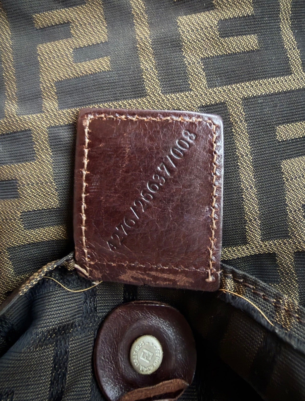 Vintage Fendi Cloth Baguette