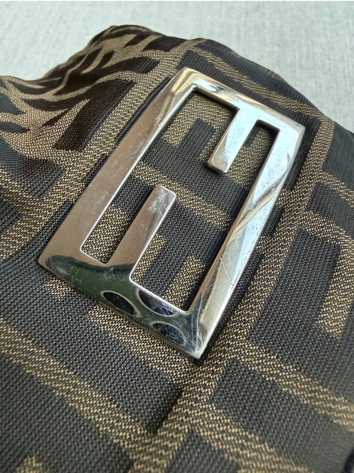 Vintage Fendi Cloth Baguette