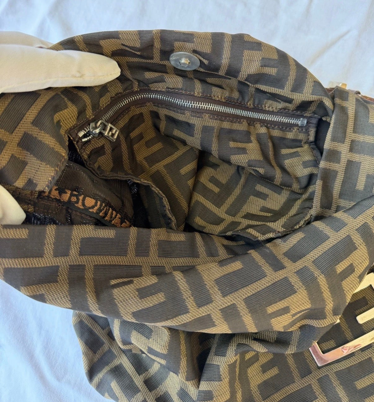 Vintage Fendi Cloth Baguette
