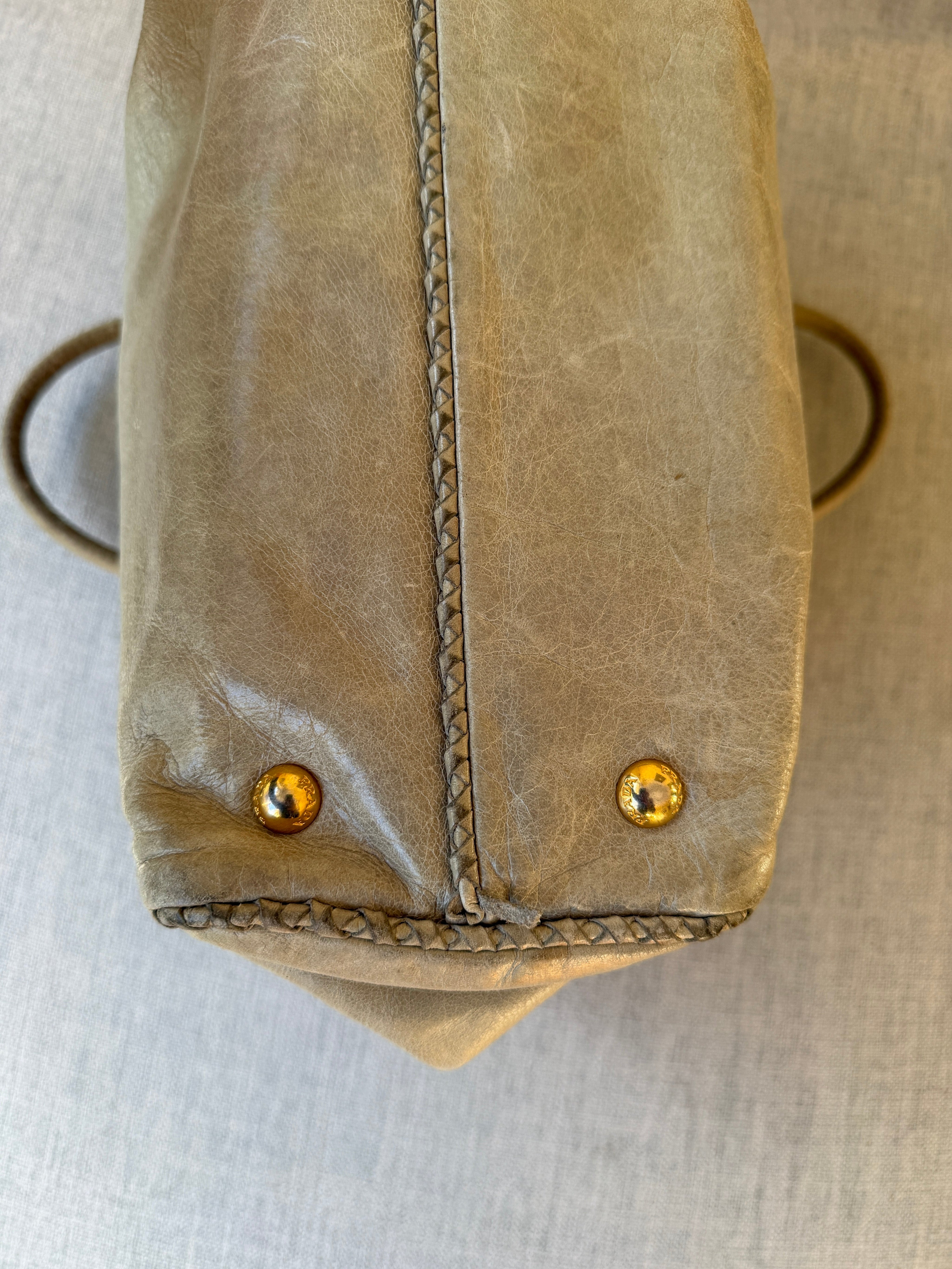 Prada Leather Vitello Shine Bag