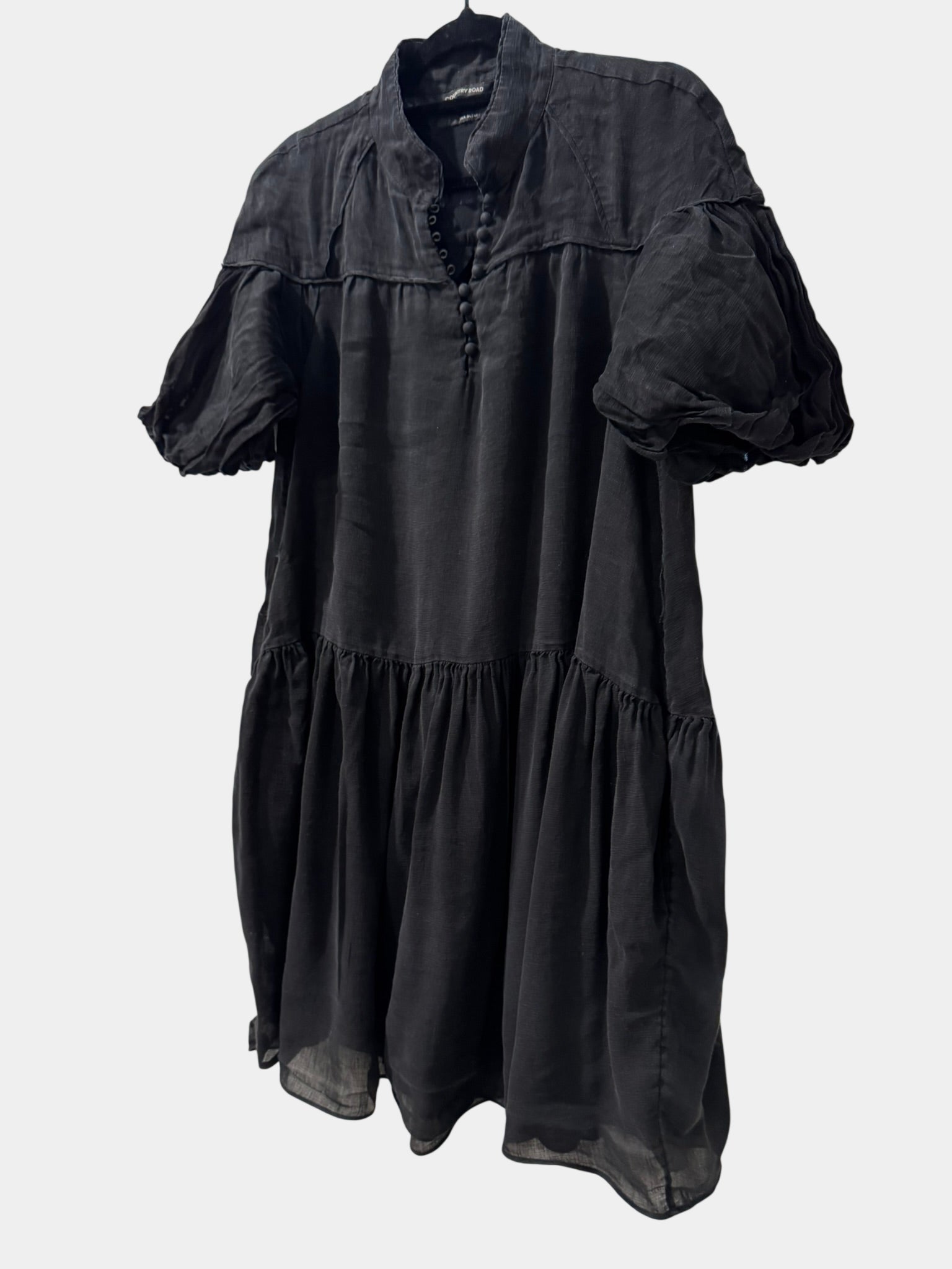 COUNTRY ROAD Black Silk Blend Size 4