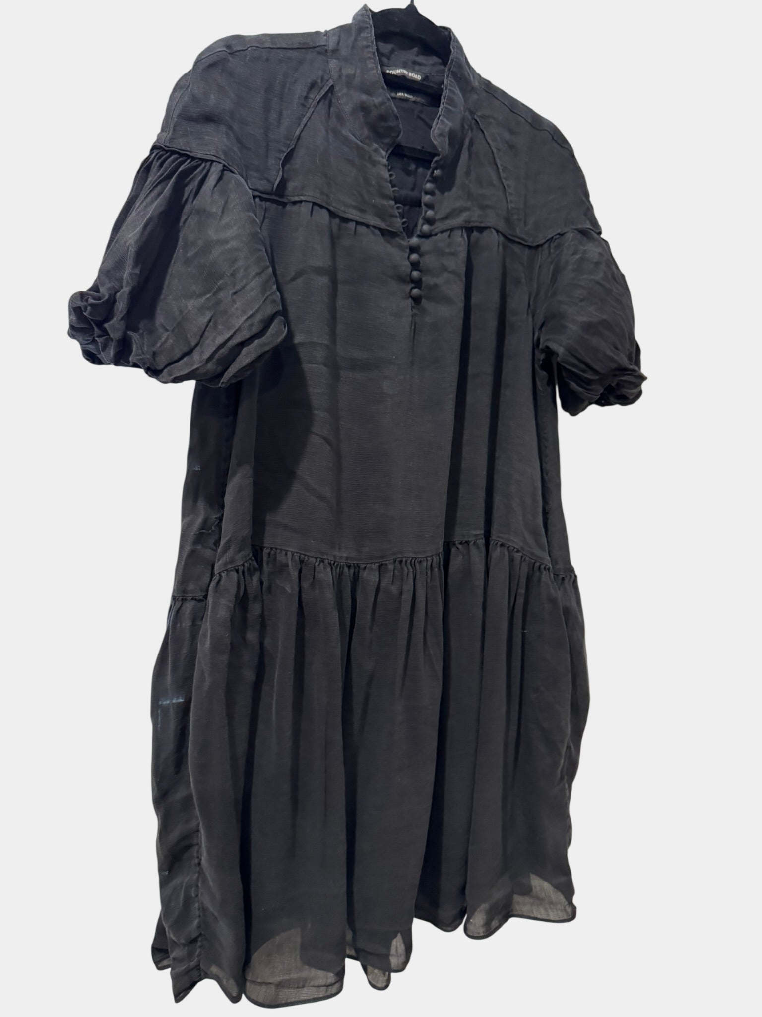 COUNTRY ROAD Black Silk Blend Size 4