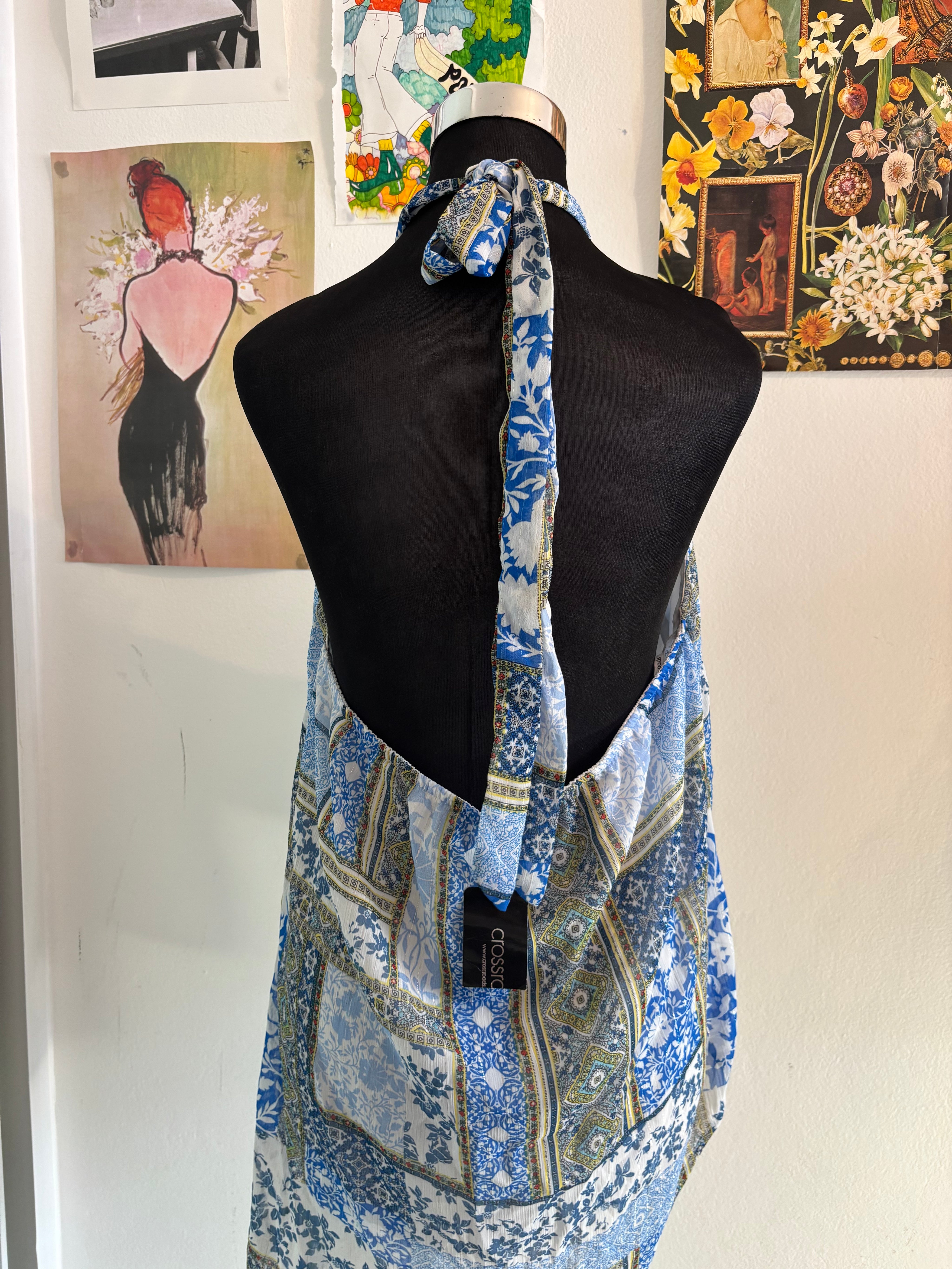 BNWT Crossroads summer halter size 12