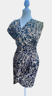 Sass & Bide The Freedom Rule Dress Black Beige Print NWT Size 6 AU RRP $450 Designer