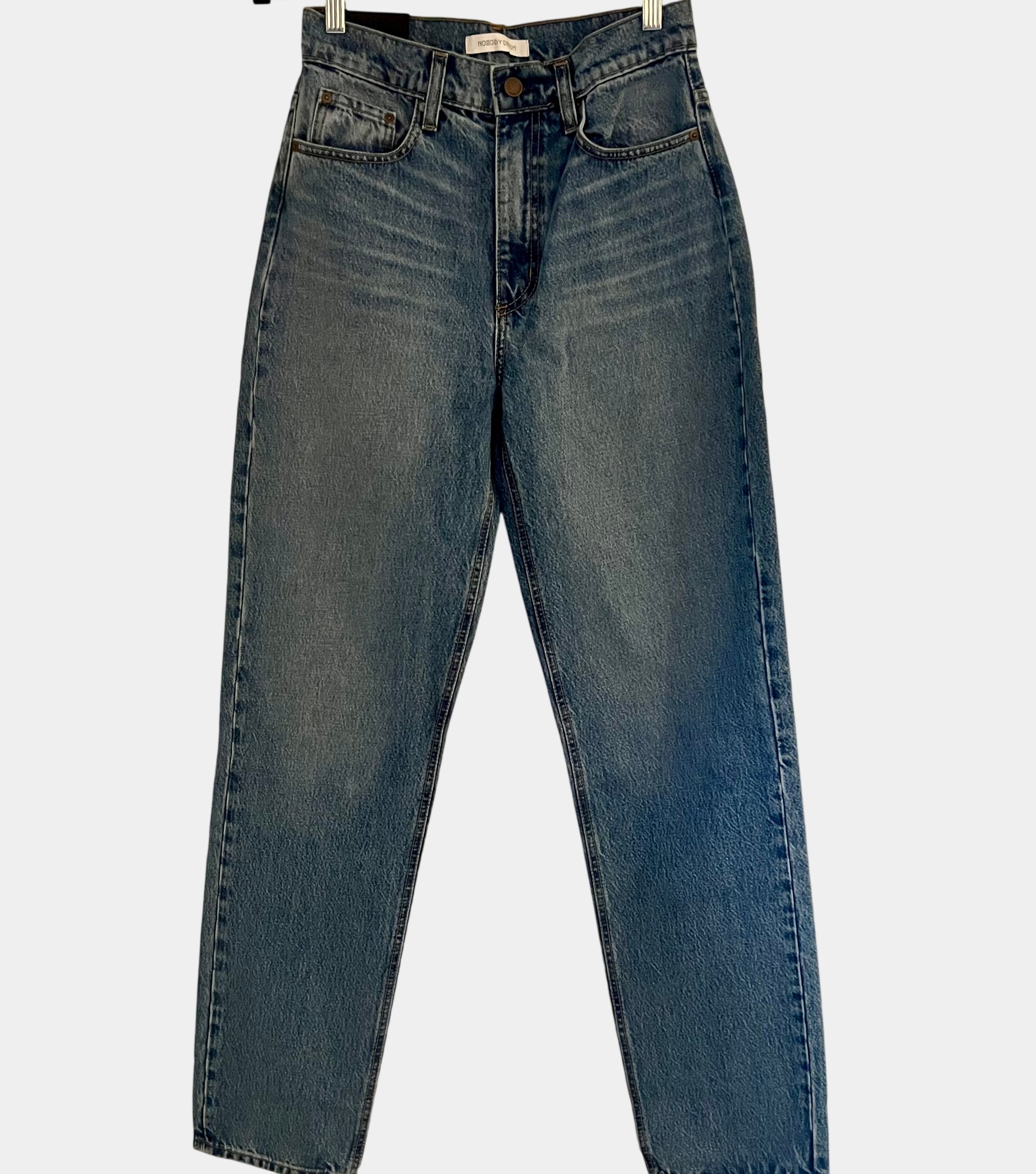 Nobody Denim Andi Jean Super High Rise Relaxed Fit NWT Size 27 RRP $249 Fibretrace