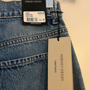 Nobody Denim Andi Jean Super High Rise Relaxed Fit NWT Size 27 RRP $249 Fibretrace