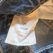 Nobody Denim Andi Jean Super High Rise Relaxed Fit NWT Size 27 RRP $249 Fibretrace