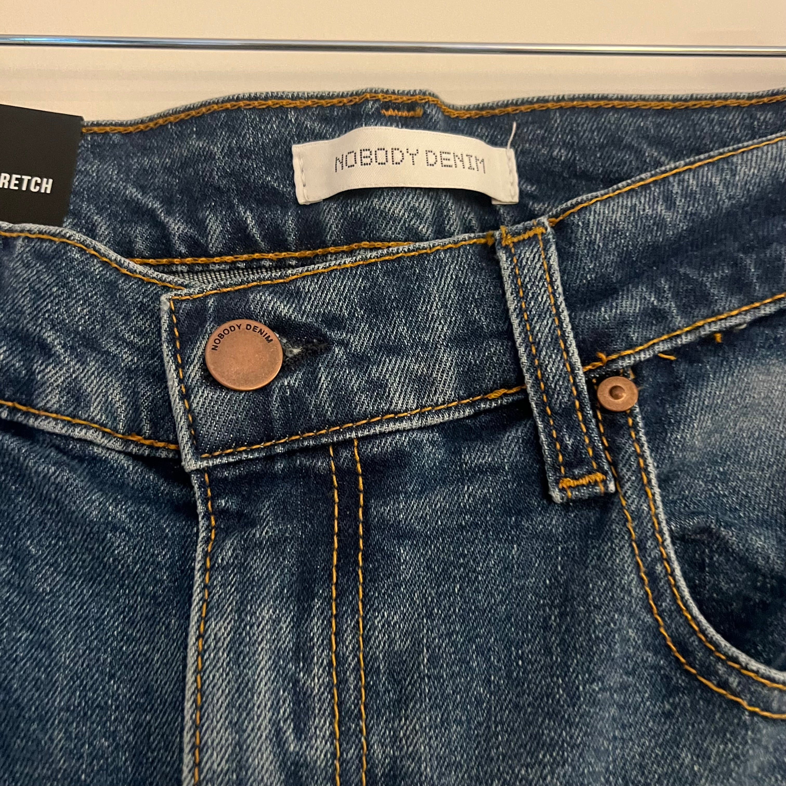 Nobody Denim Frankie Ankle Stretch Petite Ultra High Rise Slim NWT Size 31