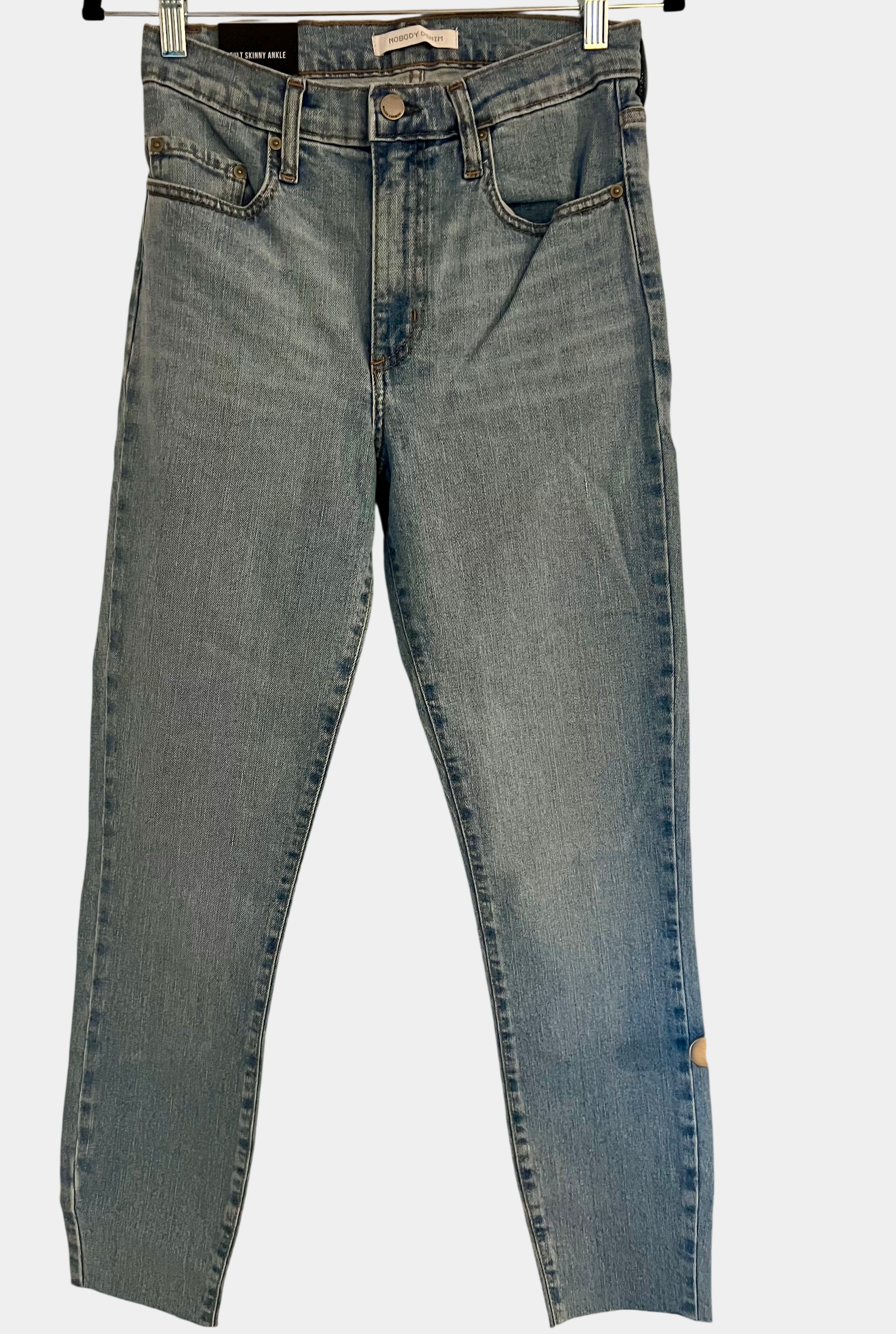 Nobody Denim Cult Skinny Ankle High Rise NWT Size 28 RRP $229 Australian Denim