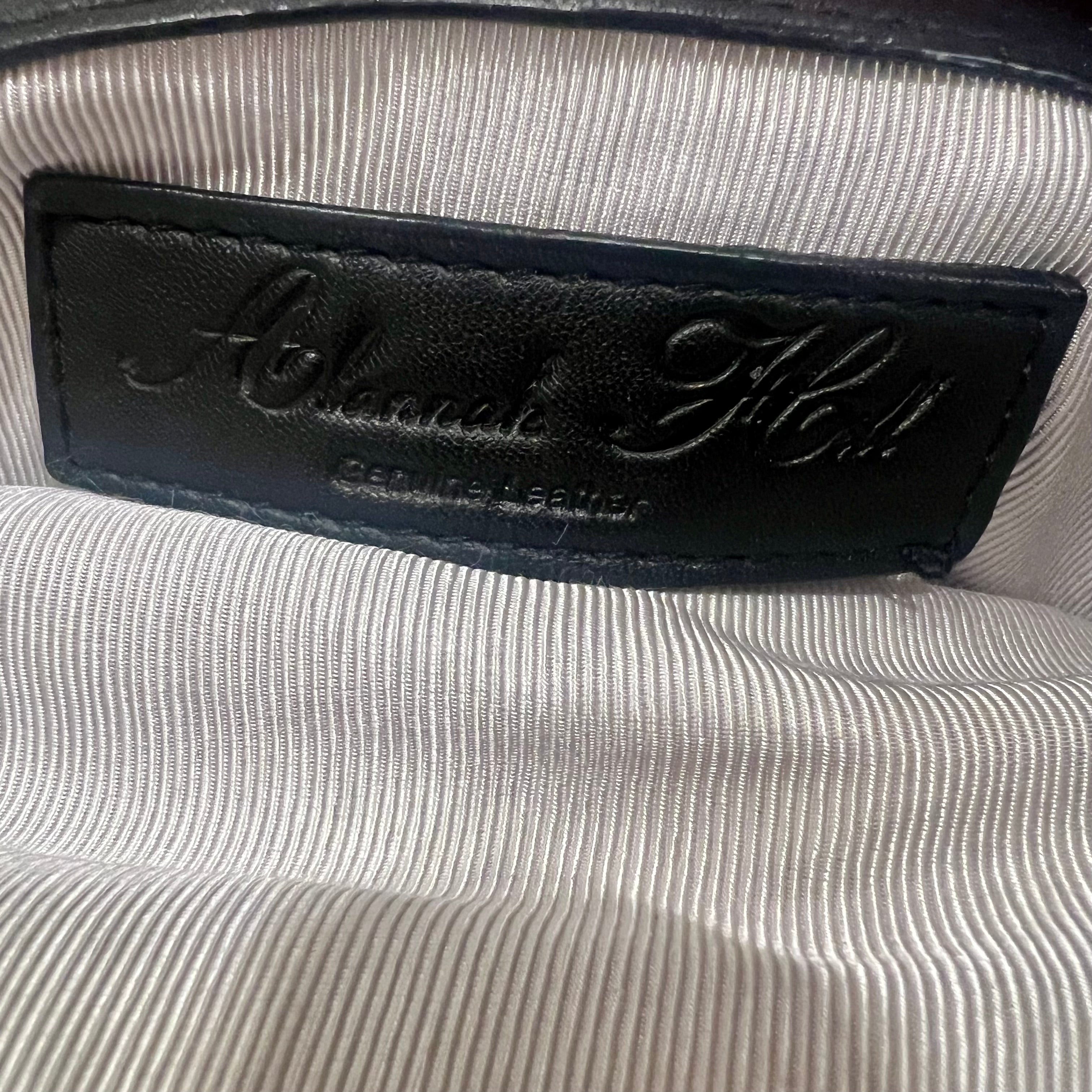 Alannah Hill Genuine Leather Polka Dot Clutch — 2000s Australian Designer