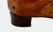 Looky Brown Mixed Leather Shoes — EU 38