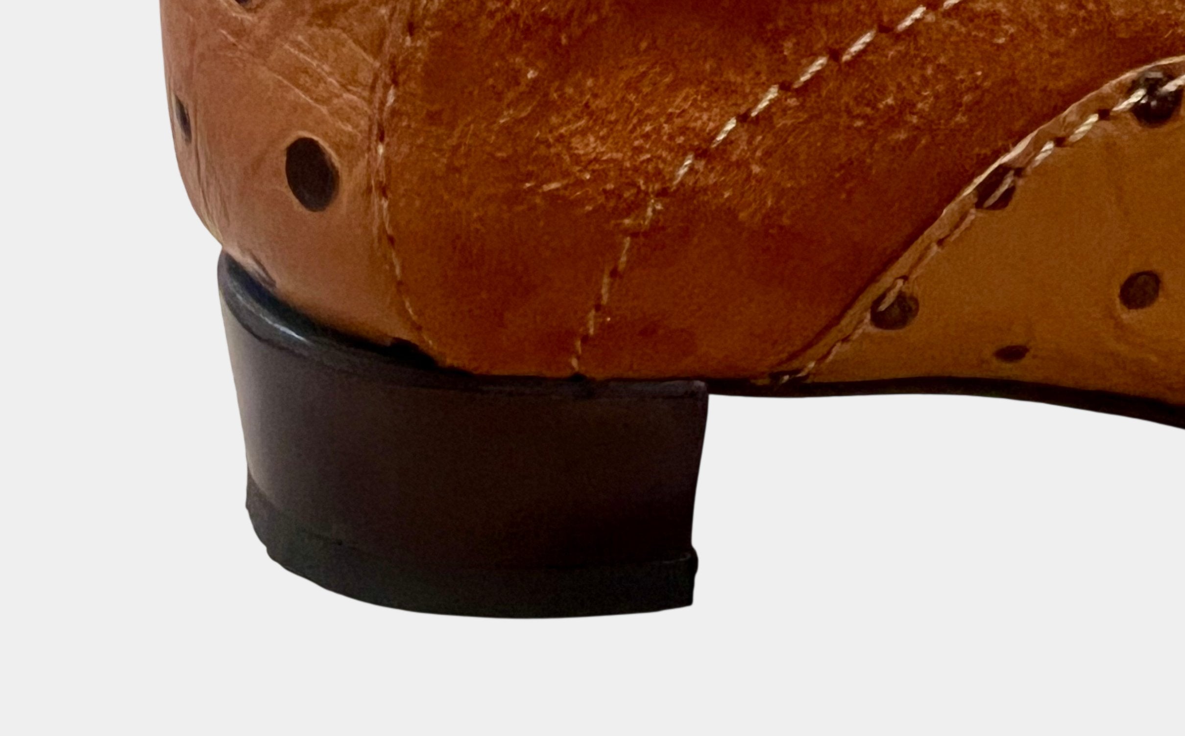 Looky Brown Mixed Leather Shoes — EU 38
