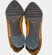 Looky Brown Mixed Leather Shoes — EU 38