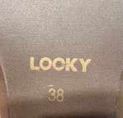 Looky Brown Mixed Leather Shoes — EU 38