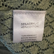 Sabo Allona Top — Green, Size XS | NWT