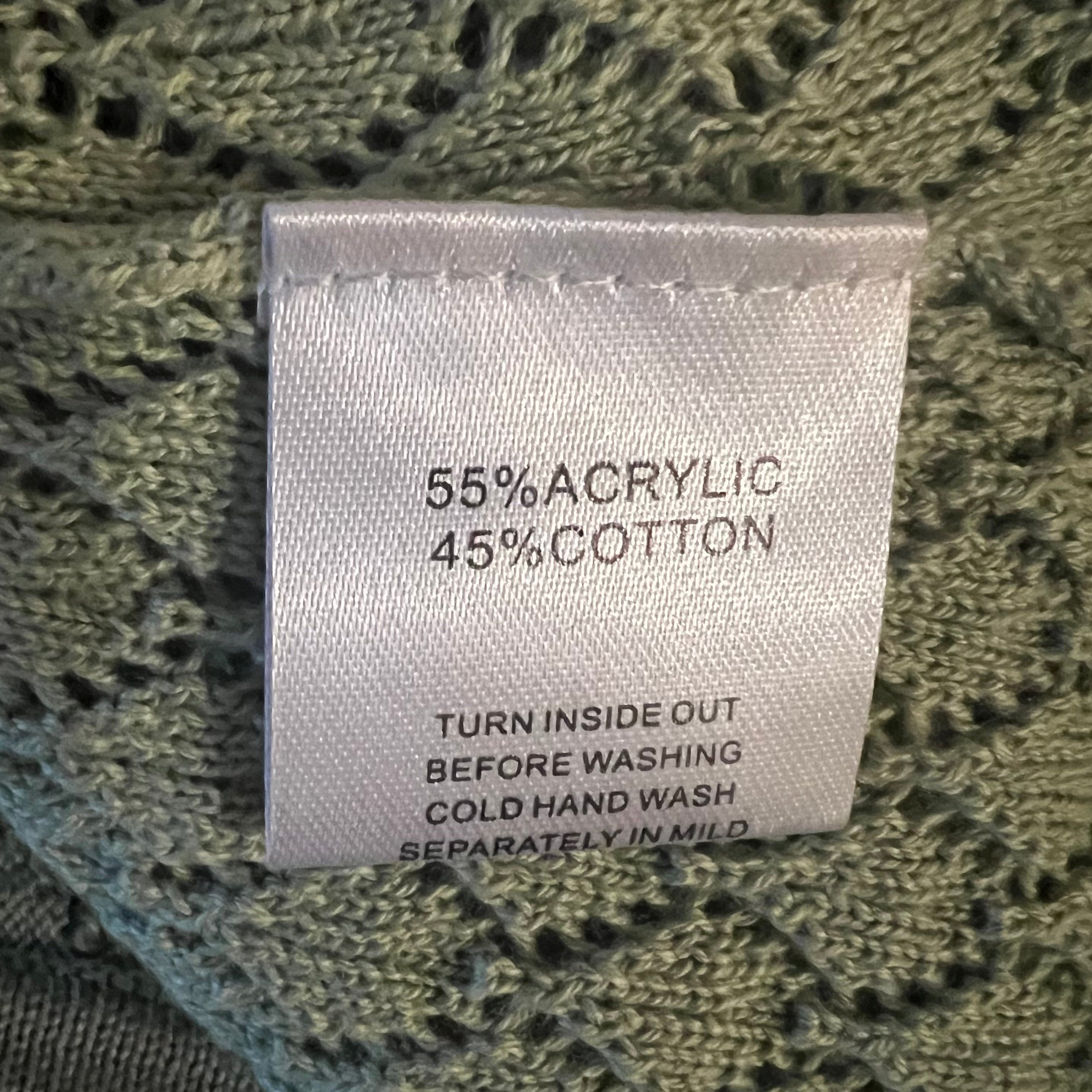 Sabo Allona Top — Green, Size XS | NWT
