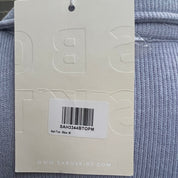 Sabo Nari Knit Top — Blue, Size M | NWT