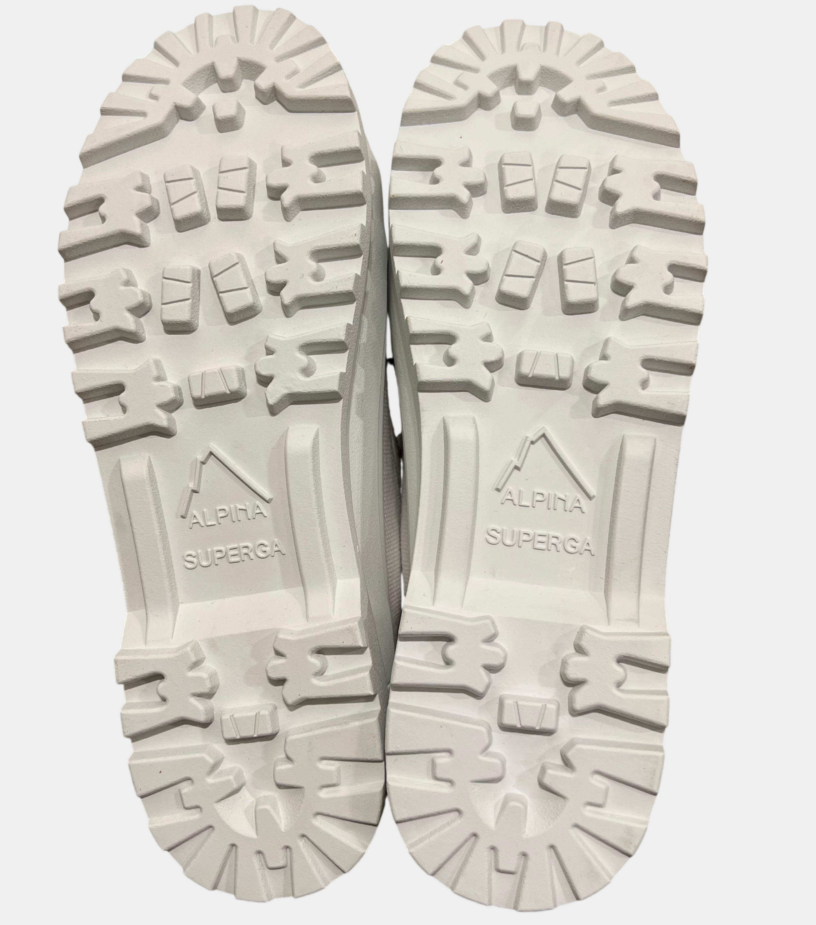 Superga Alpine White Canvas Hightops — EU 36 - NWT