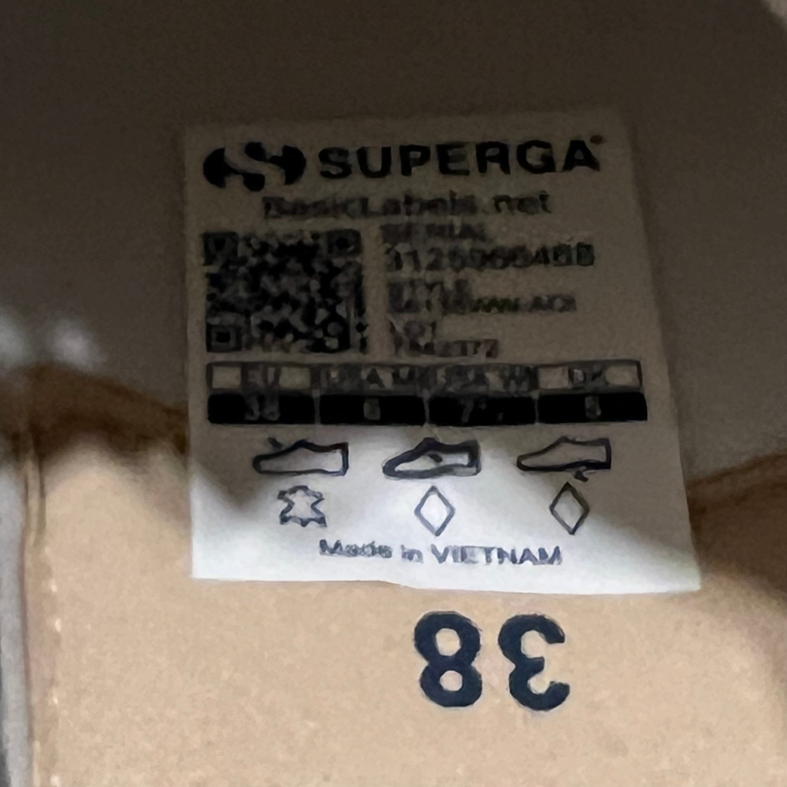 Superga 2740 Platform Pearl Leather Sneakers — Silver, EU 38 | NWT