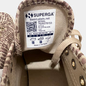 Superga Jaguar Print Platform Sneakers — EU 41 | NWT