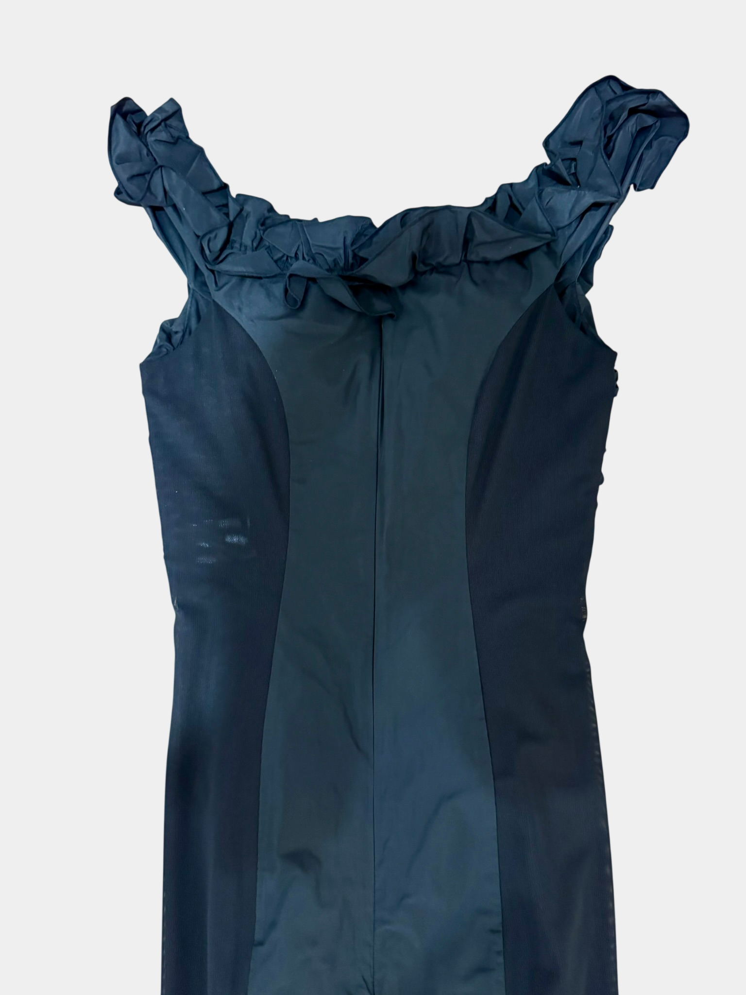 ALICE McCALL Black Ruffle Mini Dress Size 4