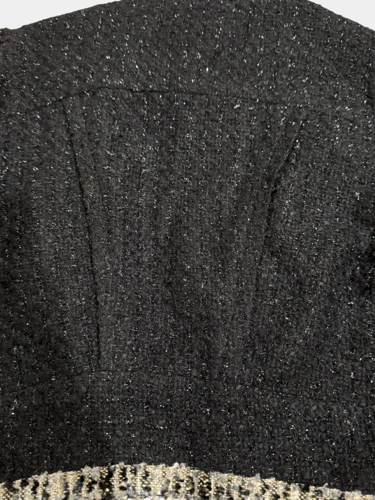 S.YAROLAN Women's Designer Black & Leopard Cropped Jacket Size 7