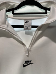 NIKE Men's White Logo Sweater Size M