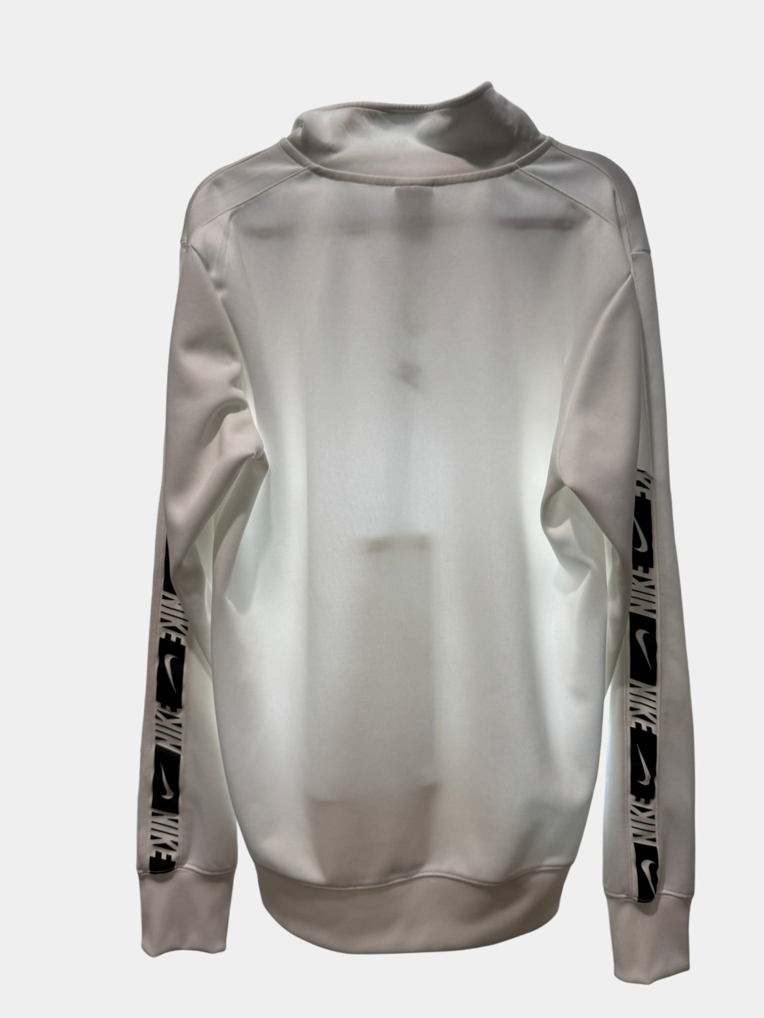 NIKE Men's White Logo Sweater Size M