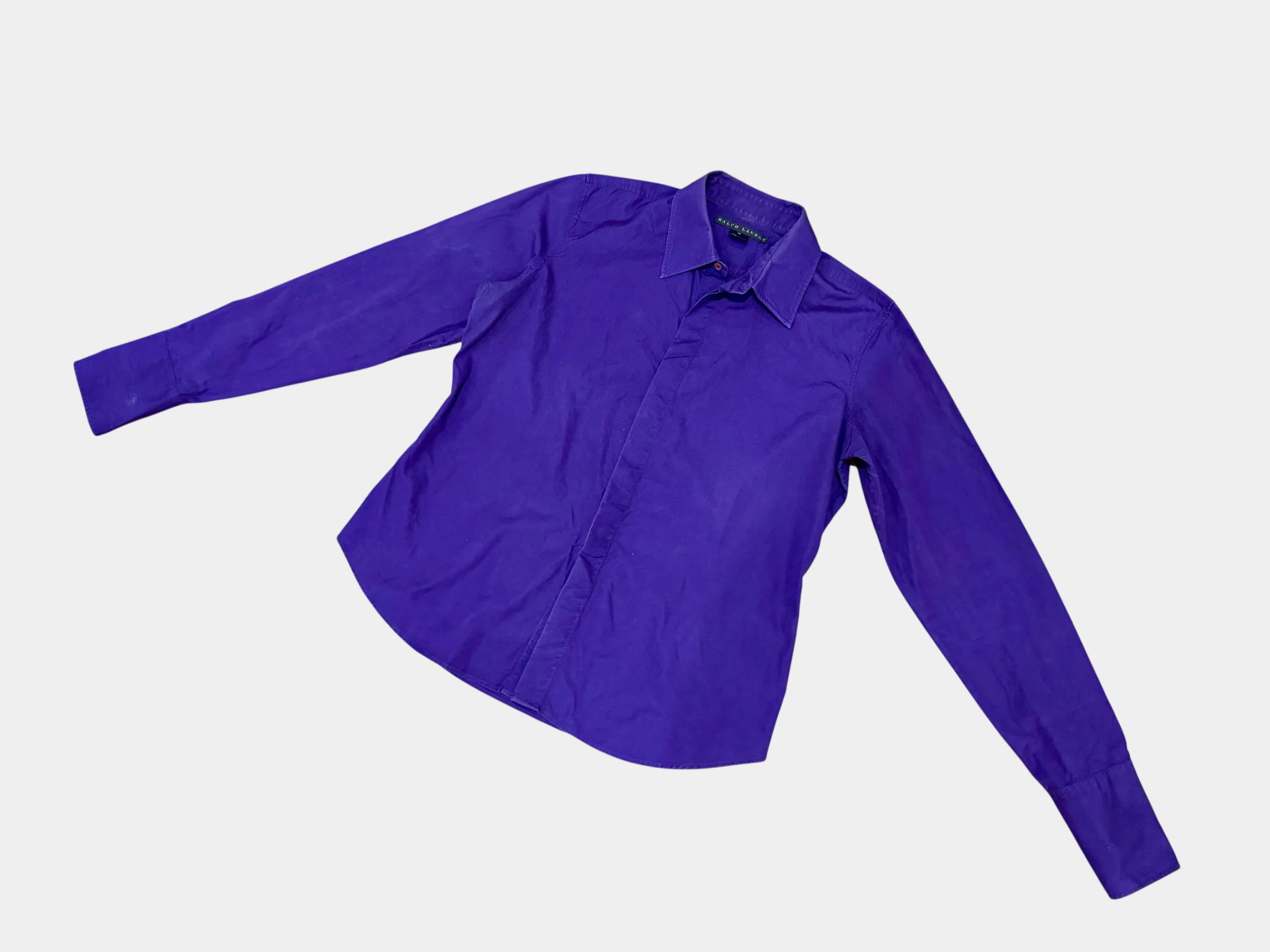 Ralph Lauren Vintage Ralph Lauren purple button-up shirt Size 14