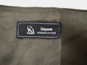 SINEQUANONE Designer Paris Satin Cropped Cargo Pants Size XS